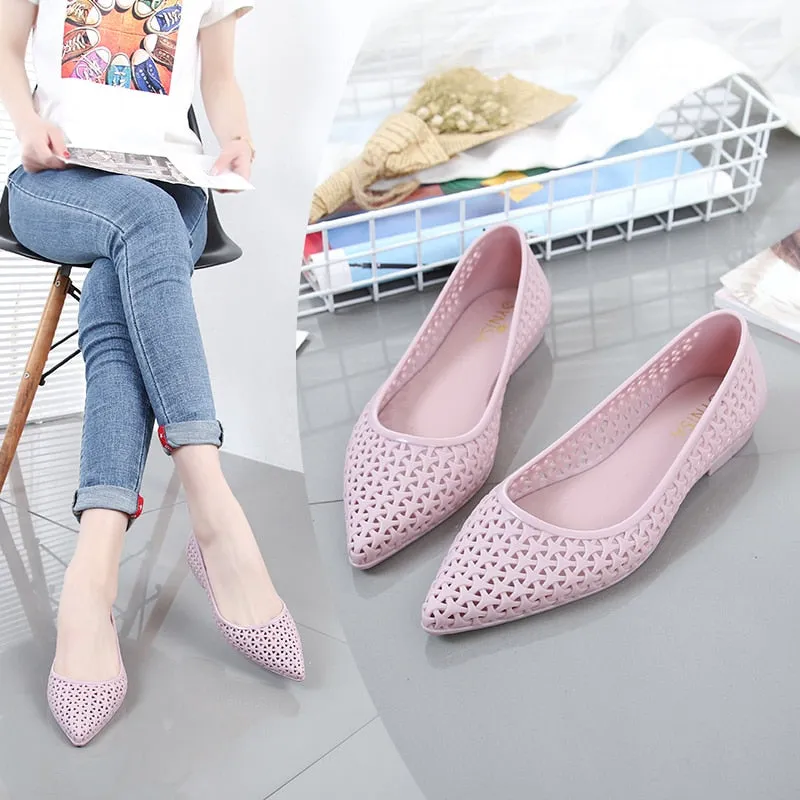 2019 Summer Jelly Flats Women