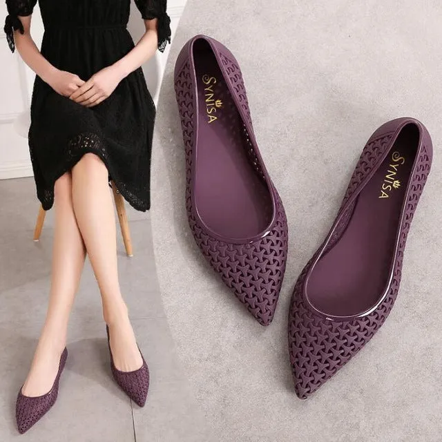 2019 Summer Jelly Flats Women