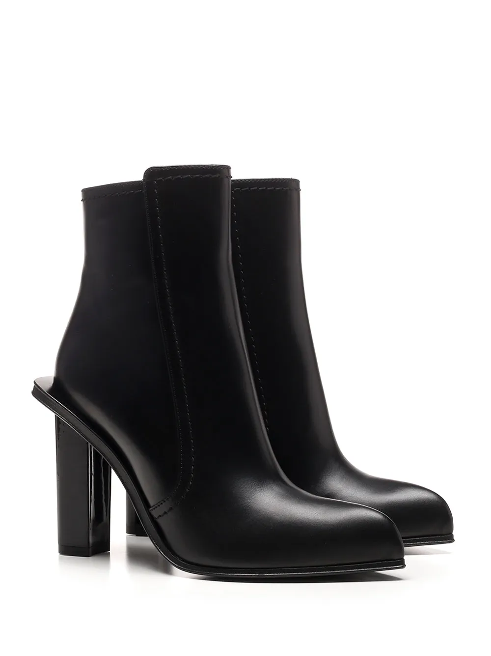 Alexander McQueen Block Heel Boots