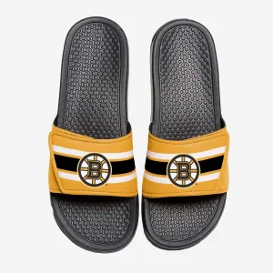 Boston Bruins Stripe Legacy Sport Slide