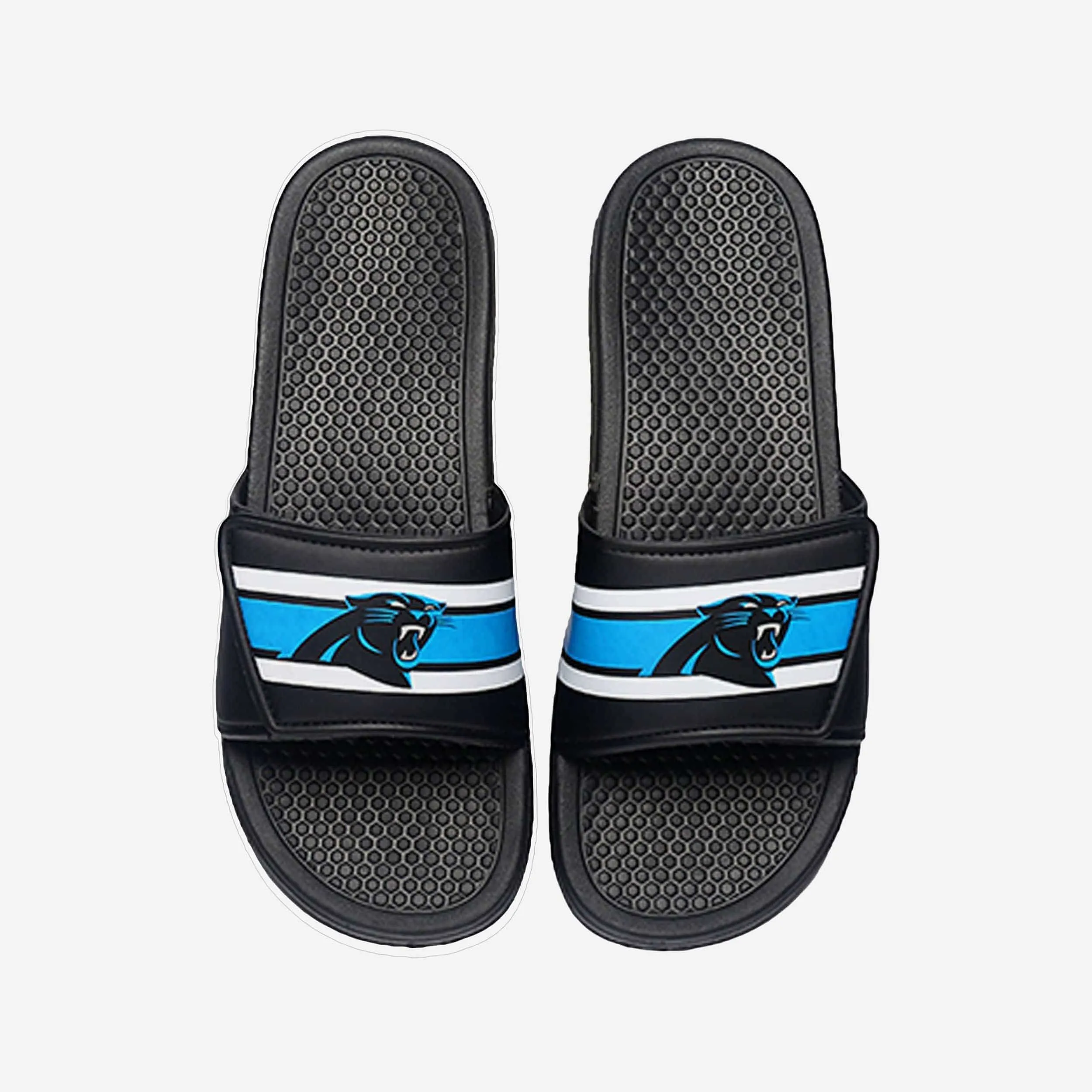 Carolina Panthers Stripe Legacy Sport Slide