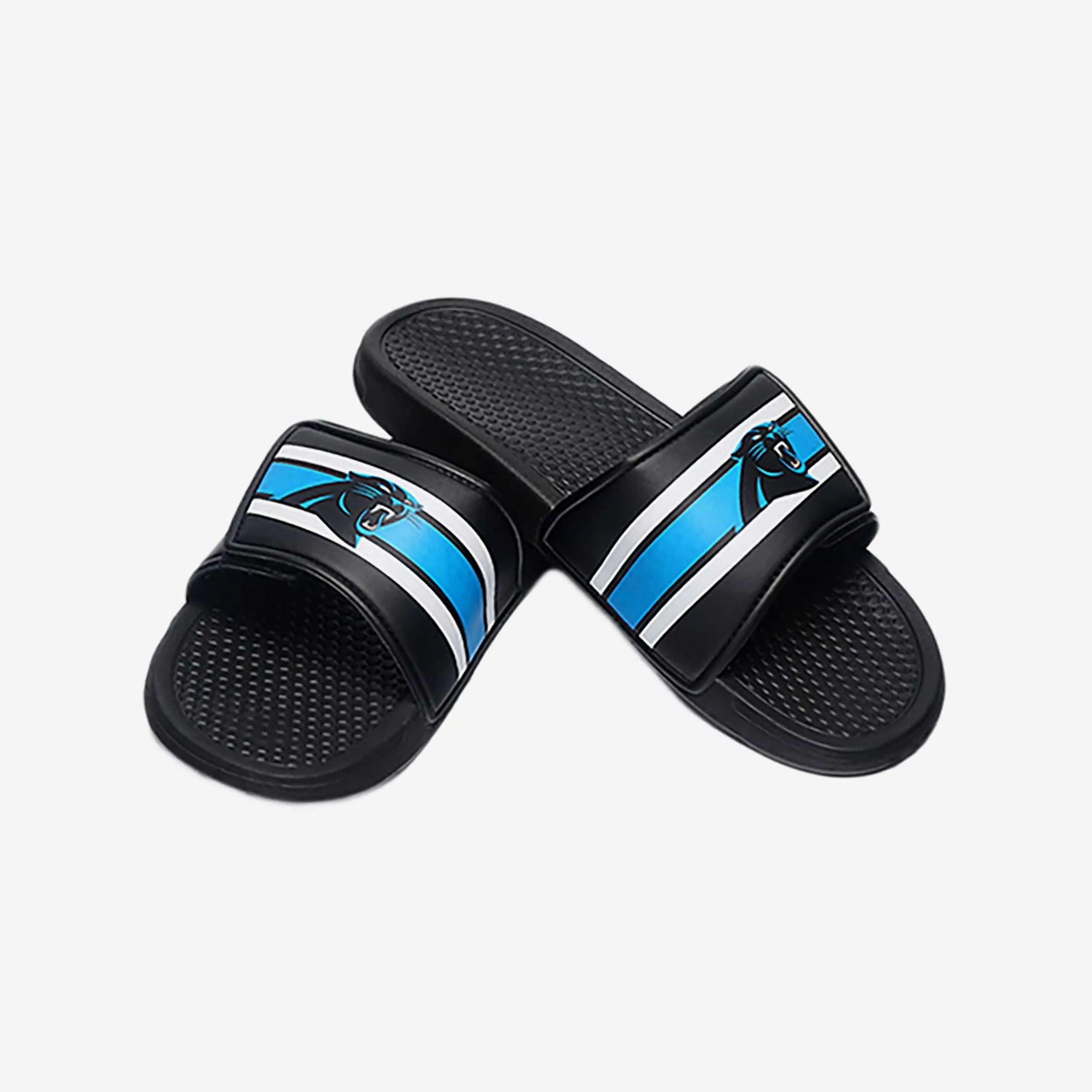 Carolina Panthers Stripe Legacy Sport Slide