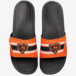 Chicago Bears Stripe Legacy Sport Slide