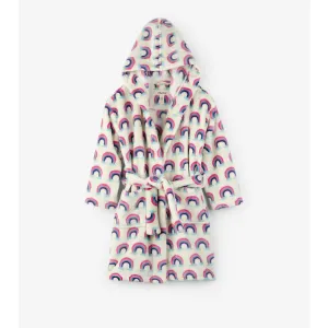 Hatley Pretty Rainbows Kids' Fleece Robe