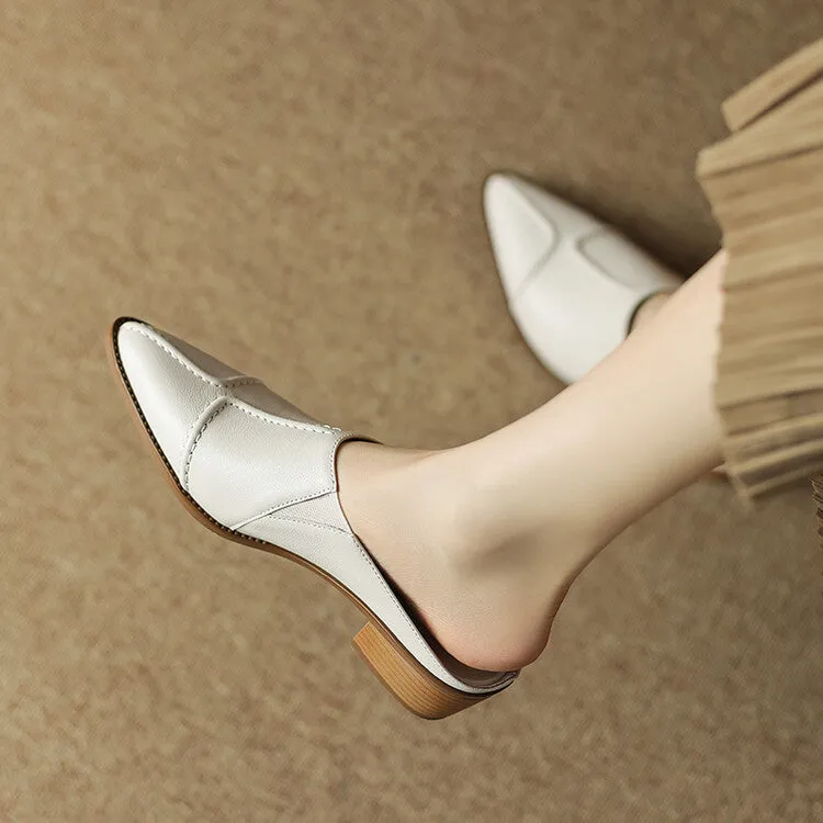 Sassa Handmade Fashion Mules Flats