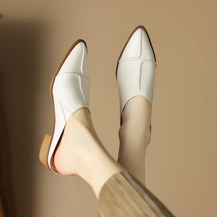 Sassa Handmade Fashion Mules Flats