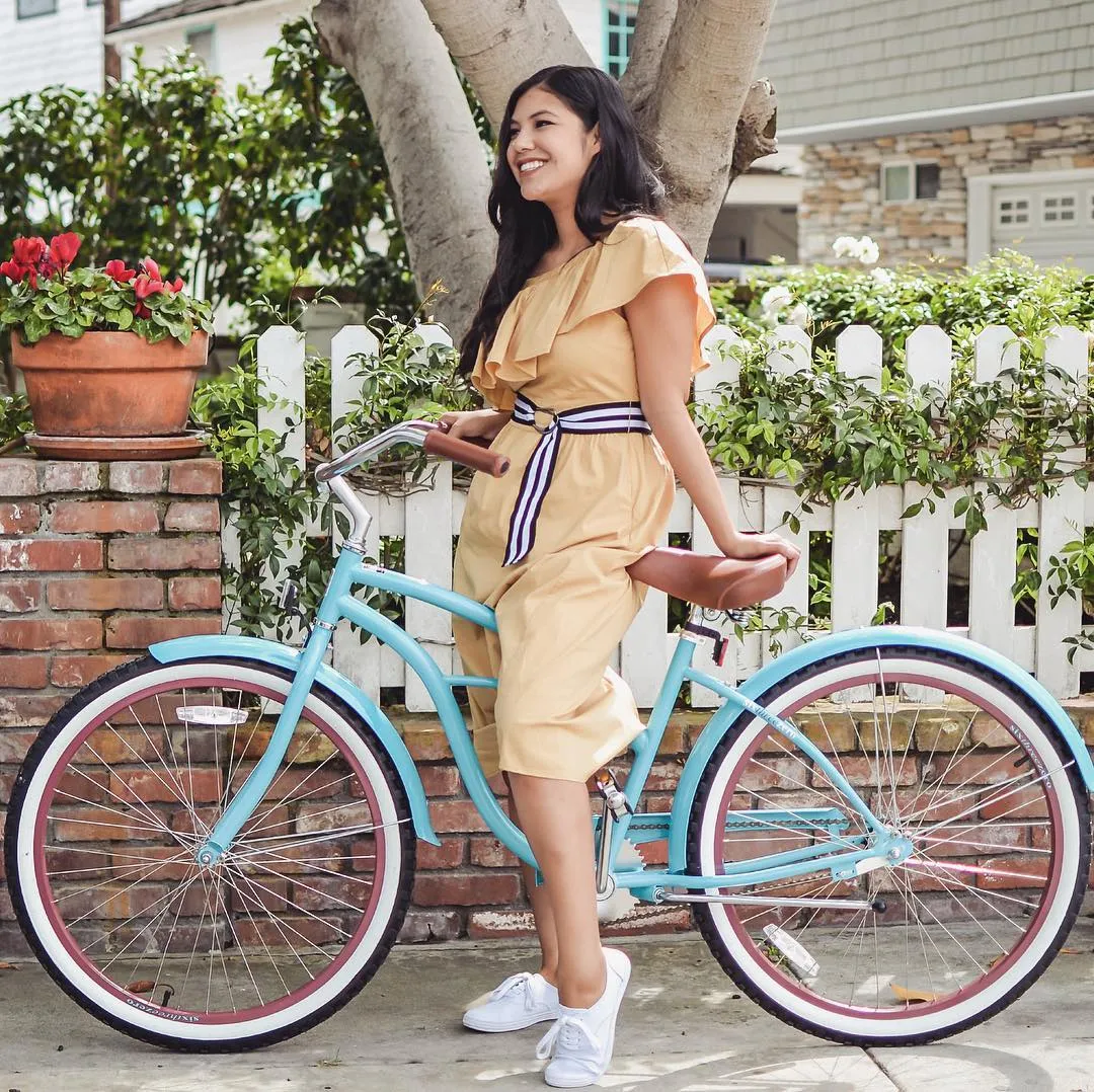 sixthreezero Classic Edition Single Speed Women's Beach Cruiser Bike