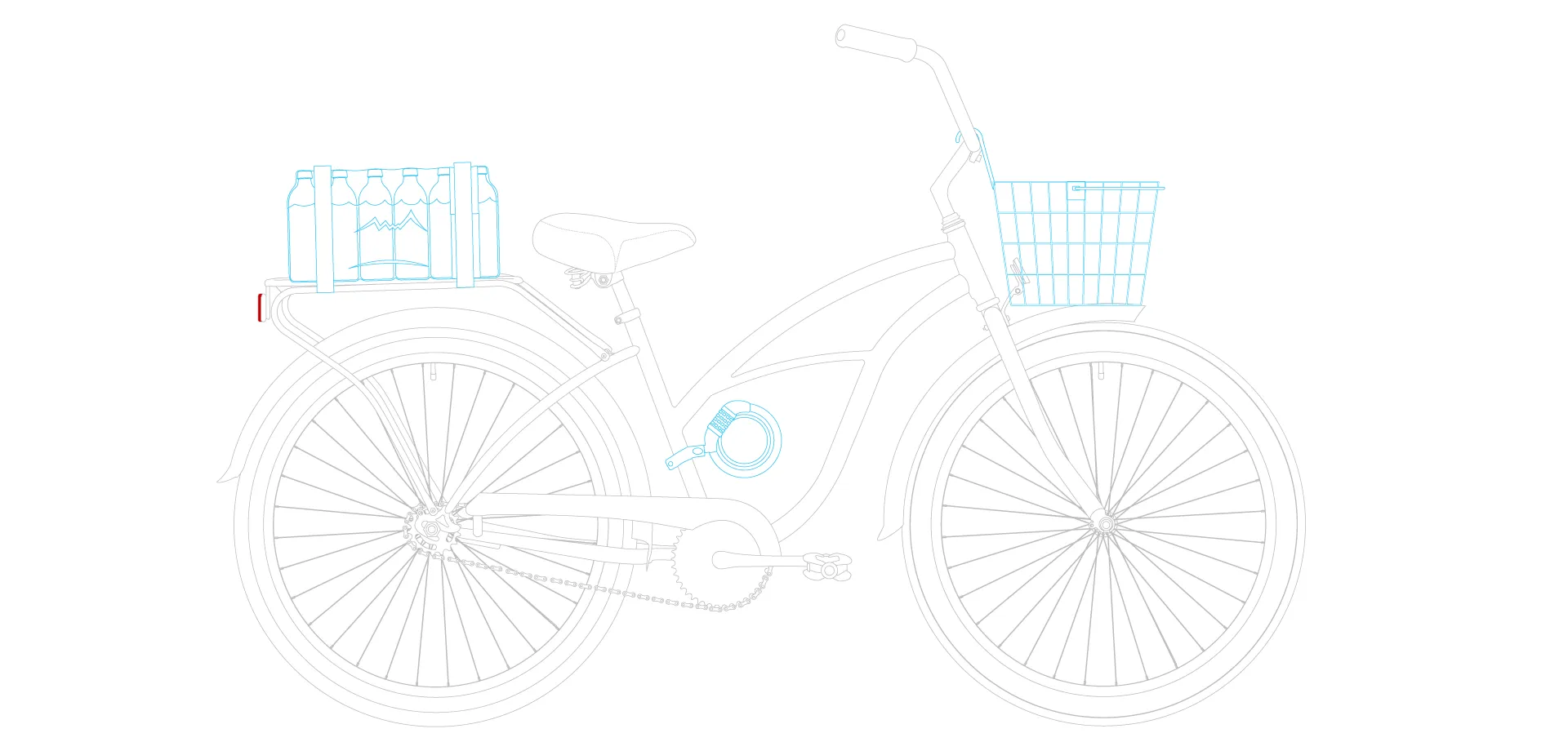 sixthreezero Classic Edition Single Speed Women's Beach Cruiser Bike