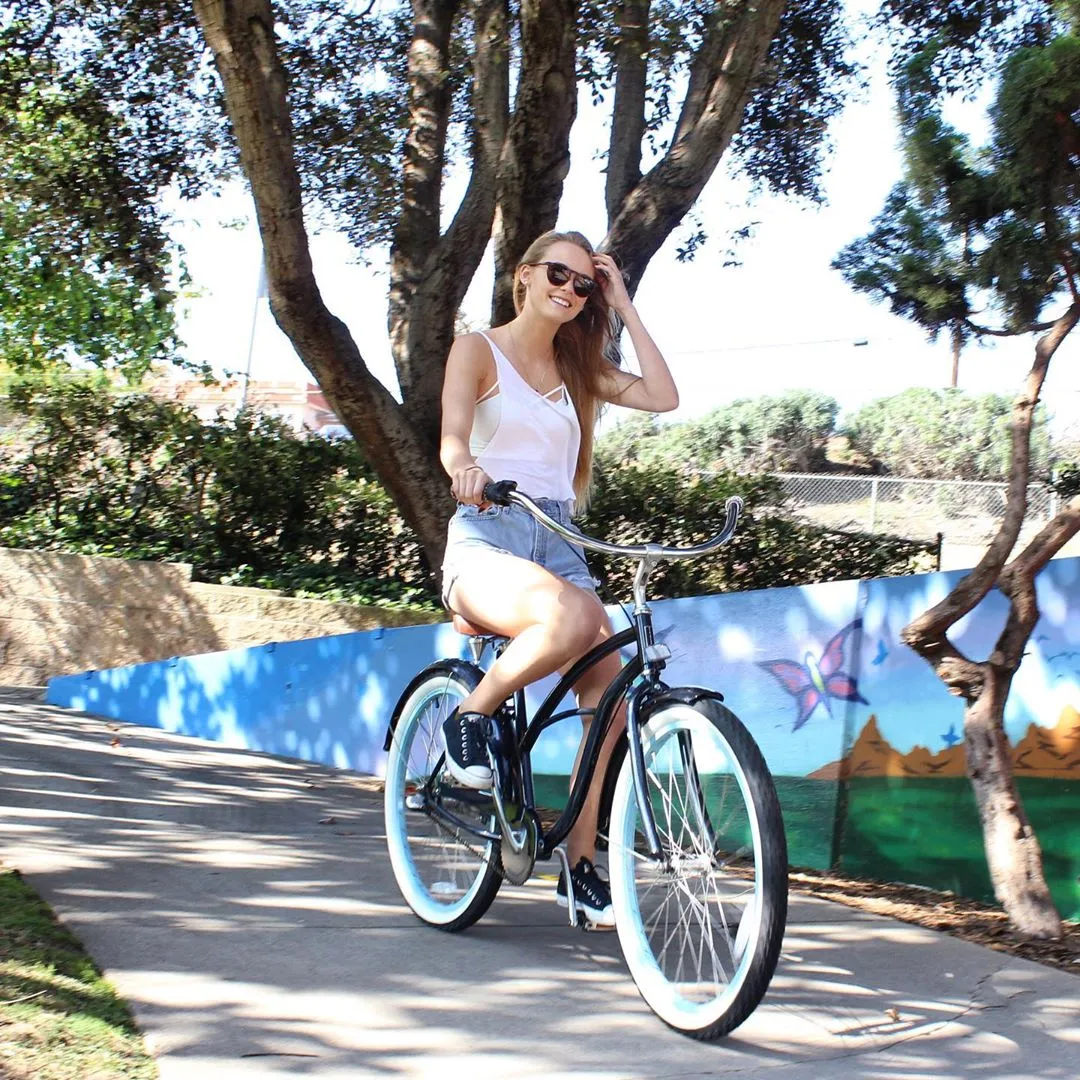 sixthreezero Classic Edition Single Speed Women's Beach Cruiser Bike