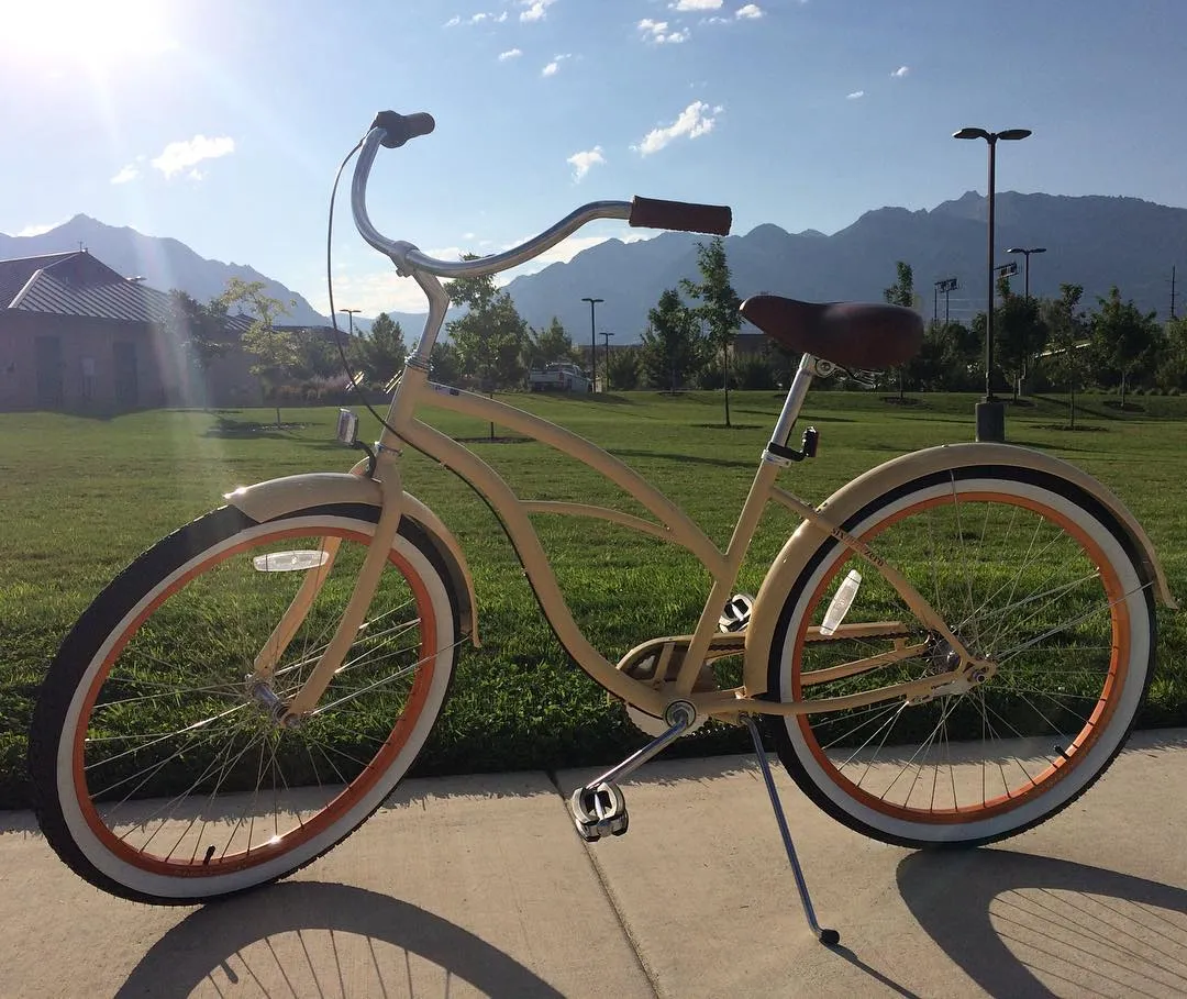 sixthreezero Classic Edition Single Speed Women's Beach Cruiser Bike