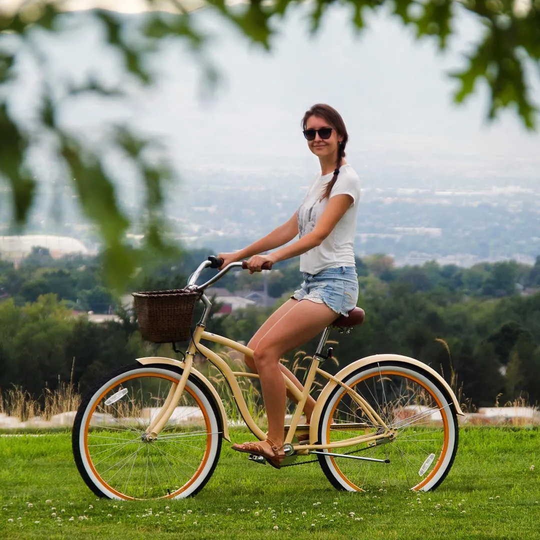 sixthreezero Classic Edition Single Speed Women's Beach Cruiser Bike