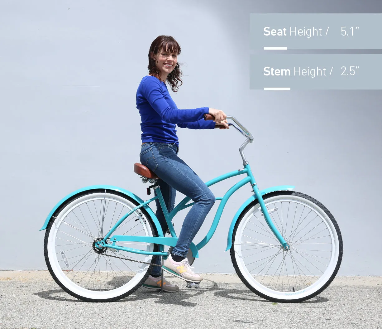 sixthreezero Classic Edition Single Speed Women's Beach Cruiser Bike