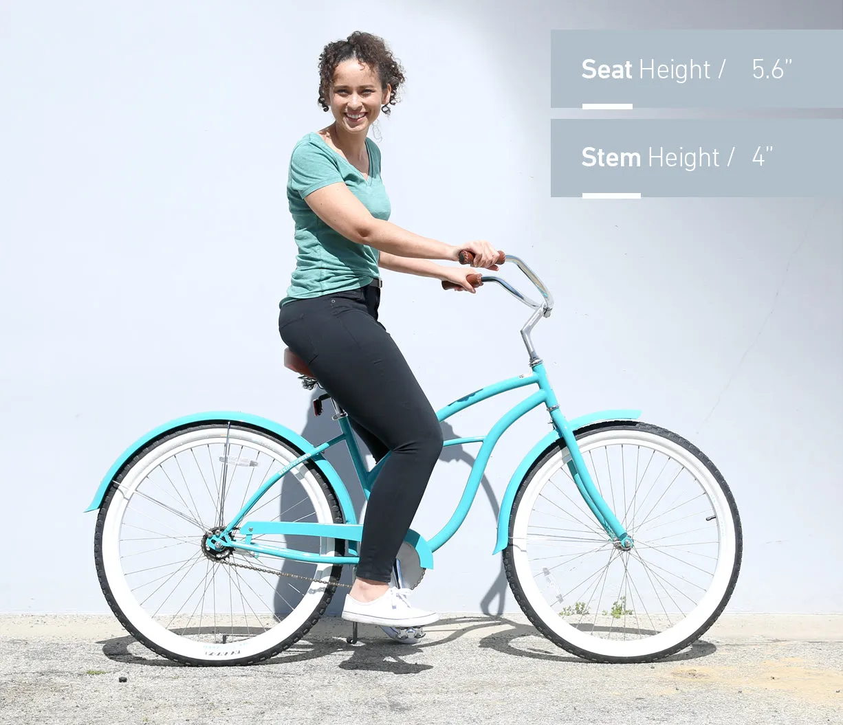 sixthreezero Classic Edition Single Speed Women's Beach Cruiser Bike