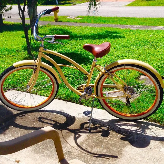 sixthreezero Classic Edition Single Speed Women's Beach Cruiser Bike