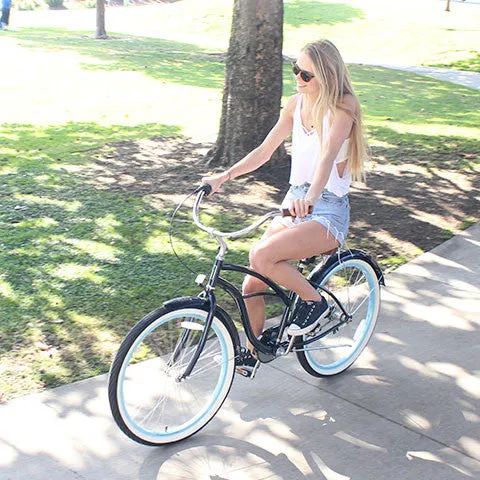 sixthreezero Classic Edition Single Speed Women's Beach Cruiser Bike