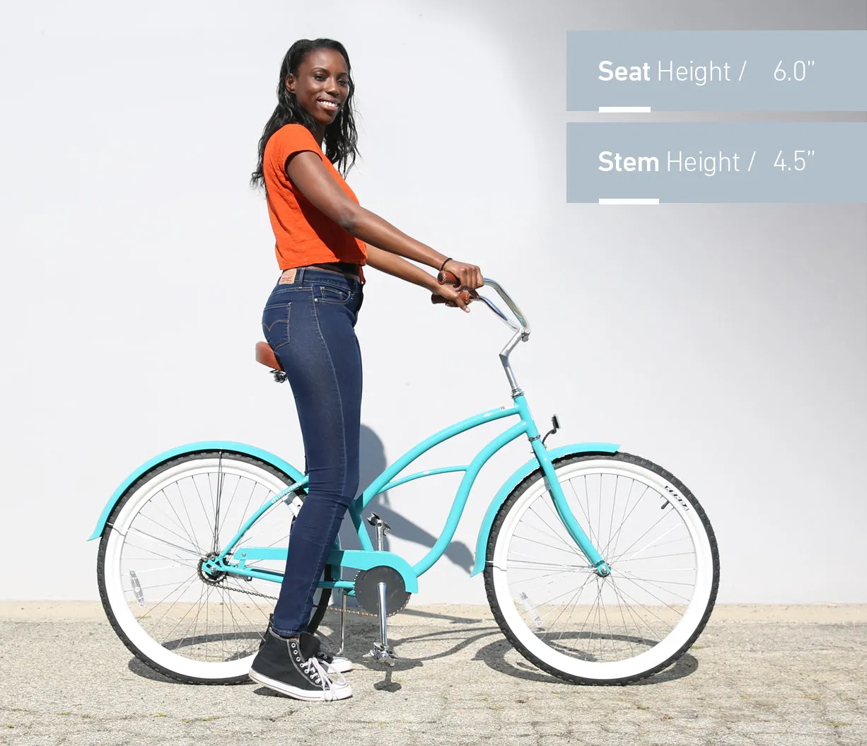sixthreezero Scholar Women 7 Speed  26" Cruiser Bicycle