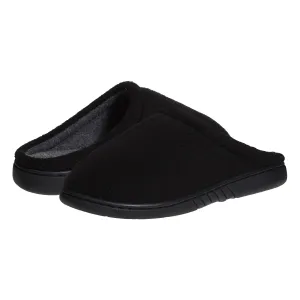 Skysole Boys Fleece Clog Slipper with Rugged Outsole