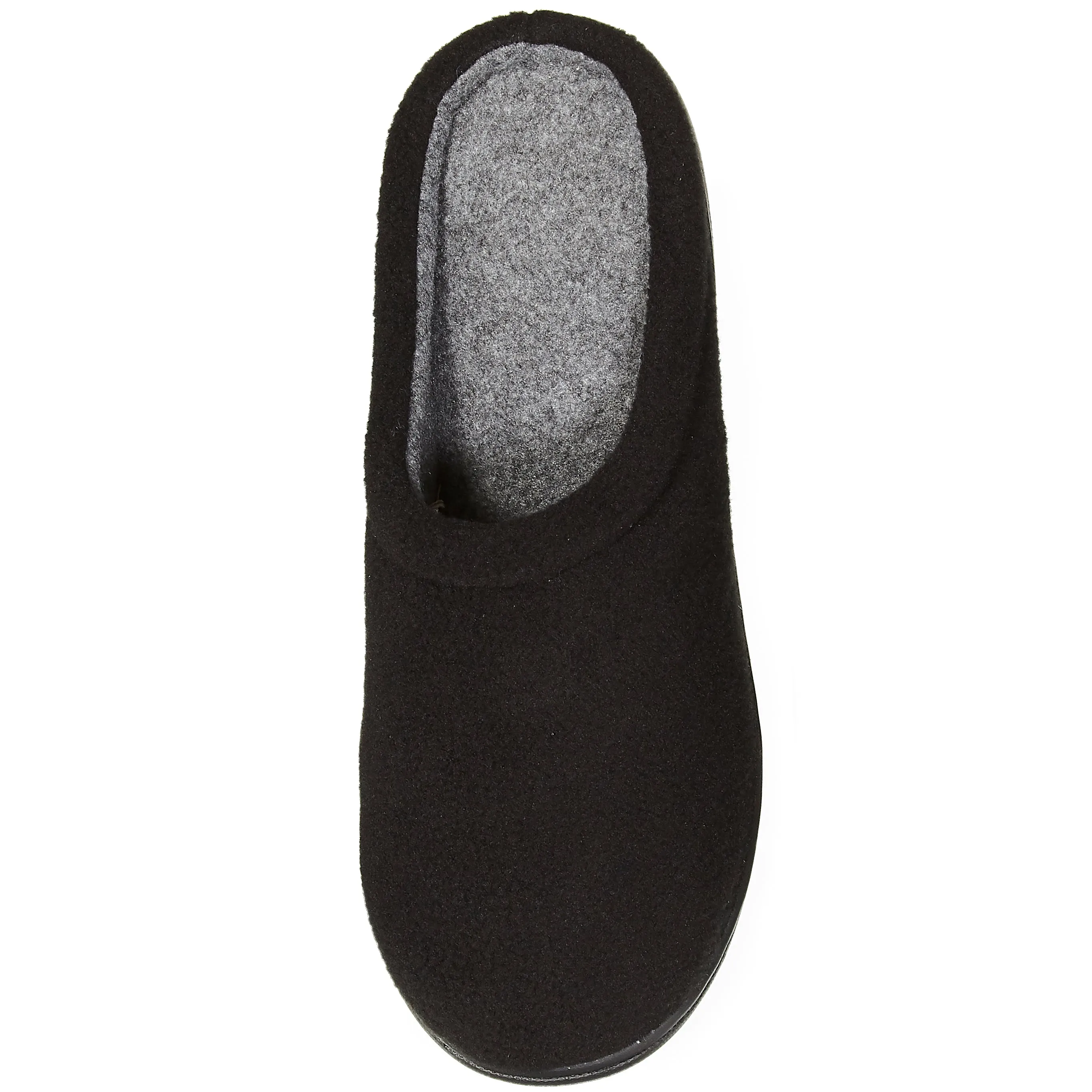 Skysole Boys Fleece Clog Slipper with Rugged Outsole