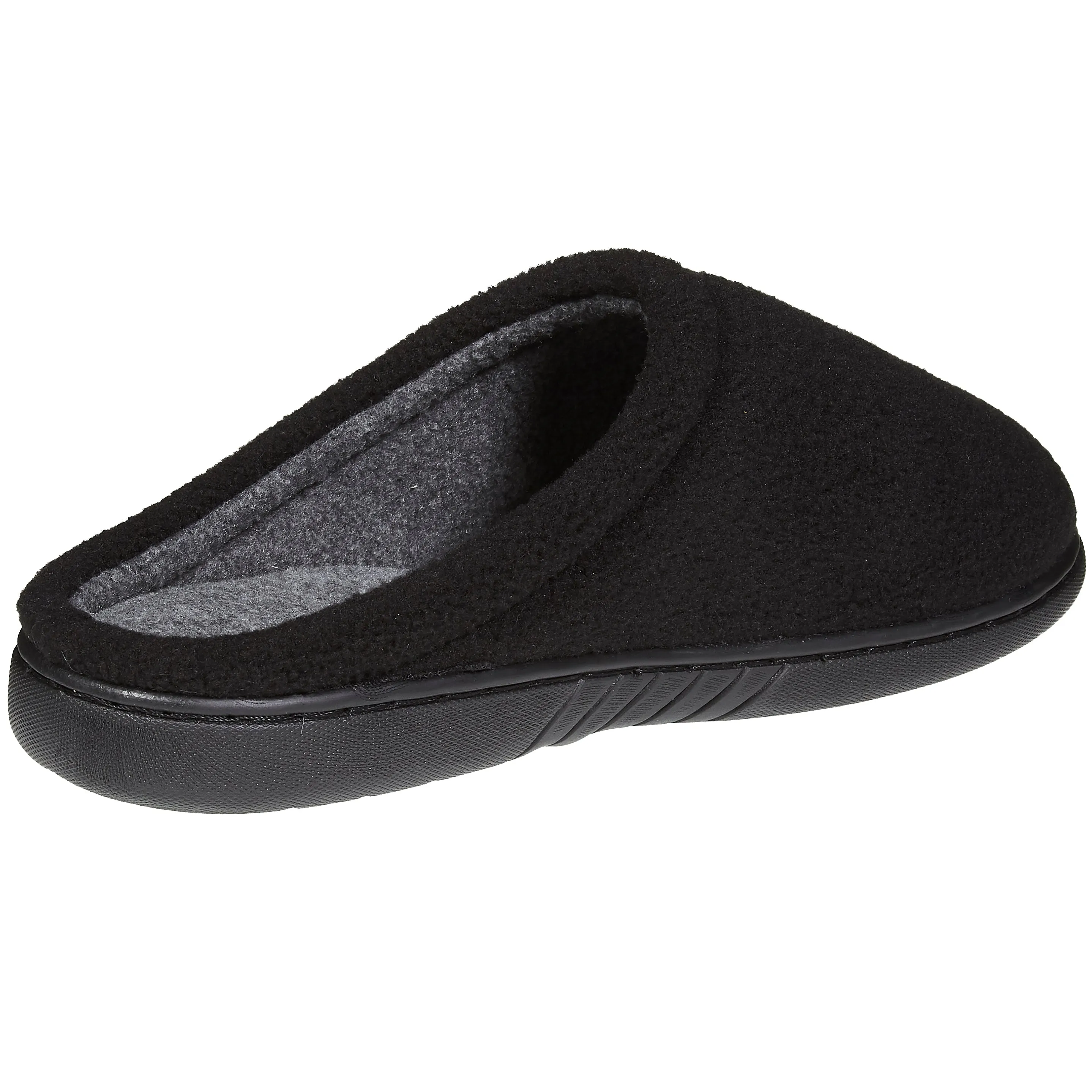 Skysole Boys Fleece Clog Slipper with Rugged Outsole