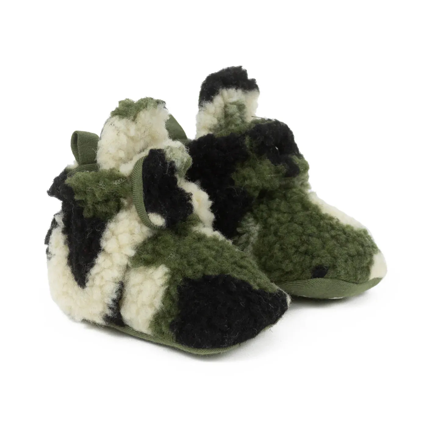 Snap Bootie - Cozy Camo