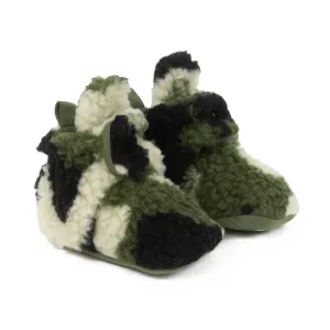 Snap Bootie - Cozy Camo
