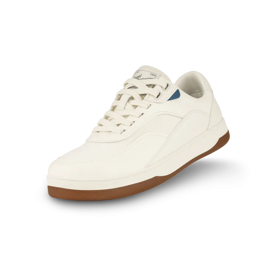 Vessi Men's Courtside Classic Sneakers- Off White