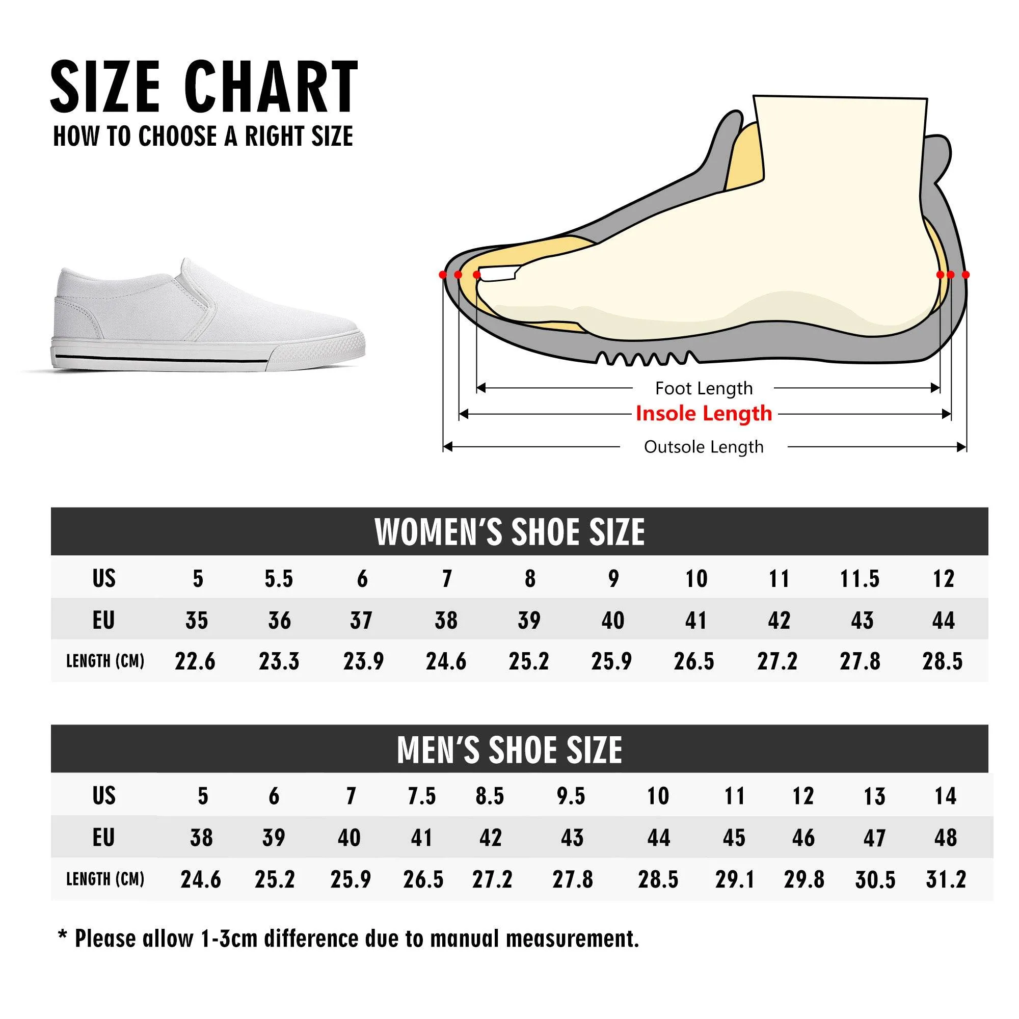Womens Autumn Leaves Rubber Slip On Shoes