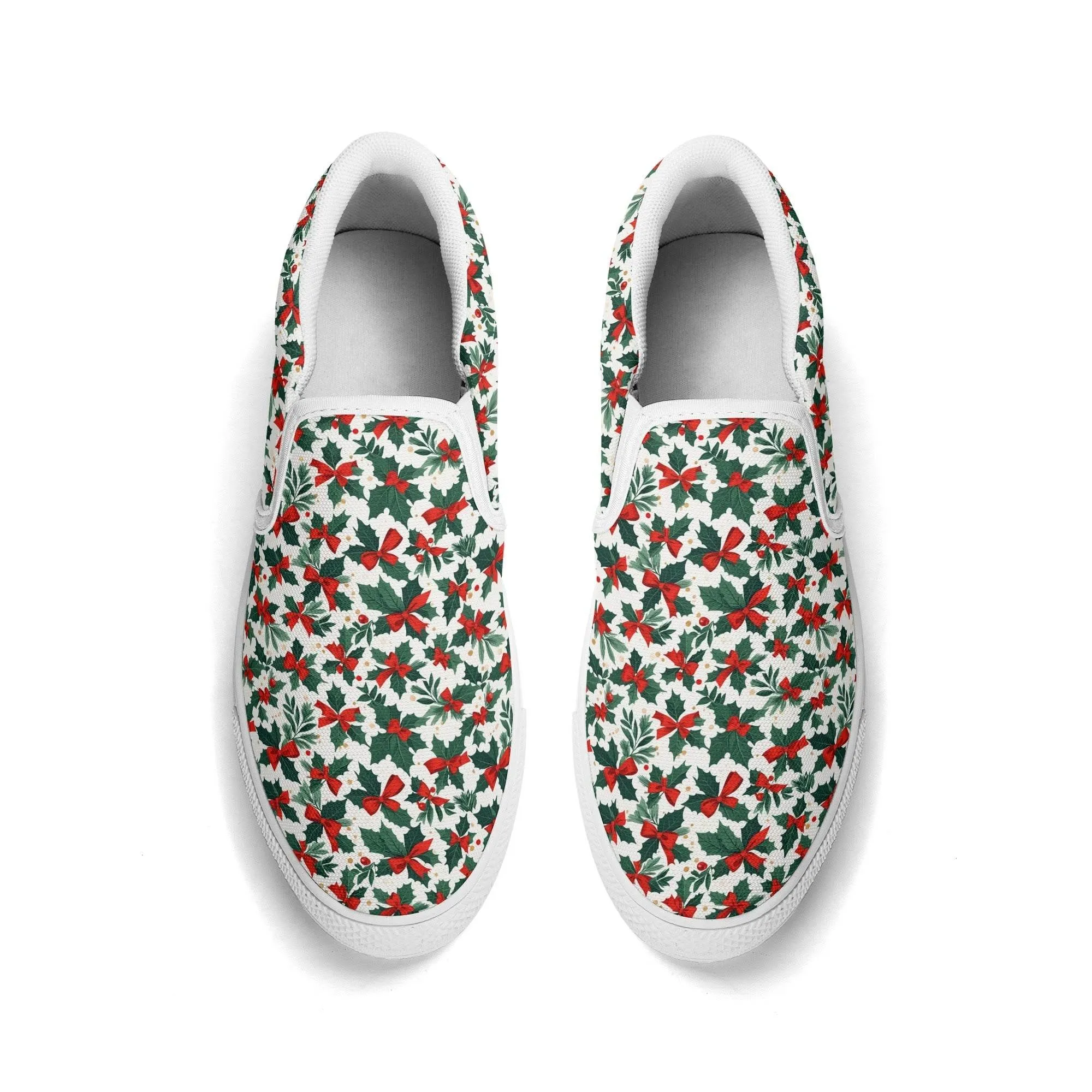 Womens Holly Bow Rubber Slip On Shoes