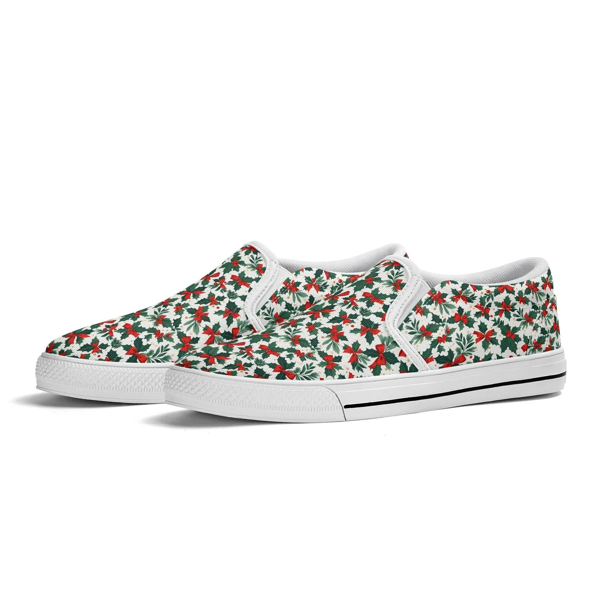 Womens Holly Bow Rubber Slip On Shoes
