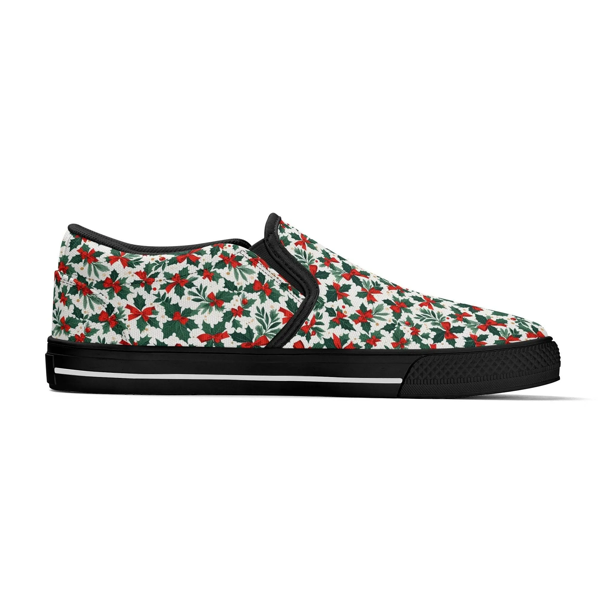 Womens Holly Bow Rubber Slip On Shoes