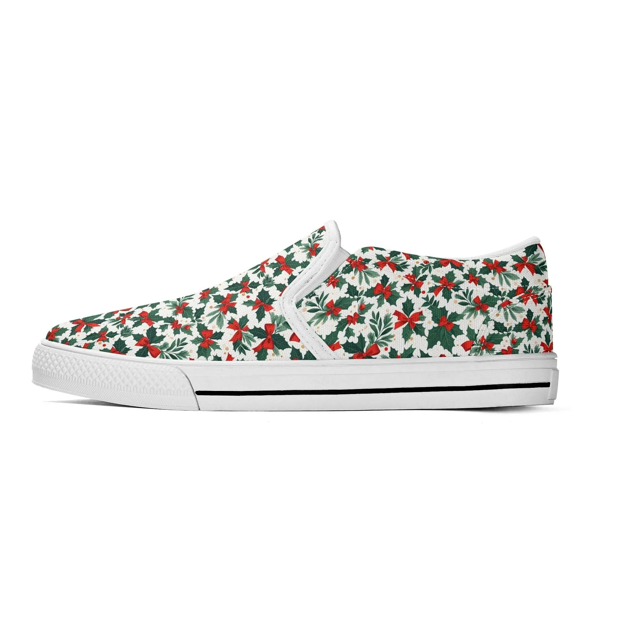 Womens Holly Bow Rubber Slip On Shoes