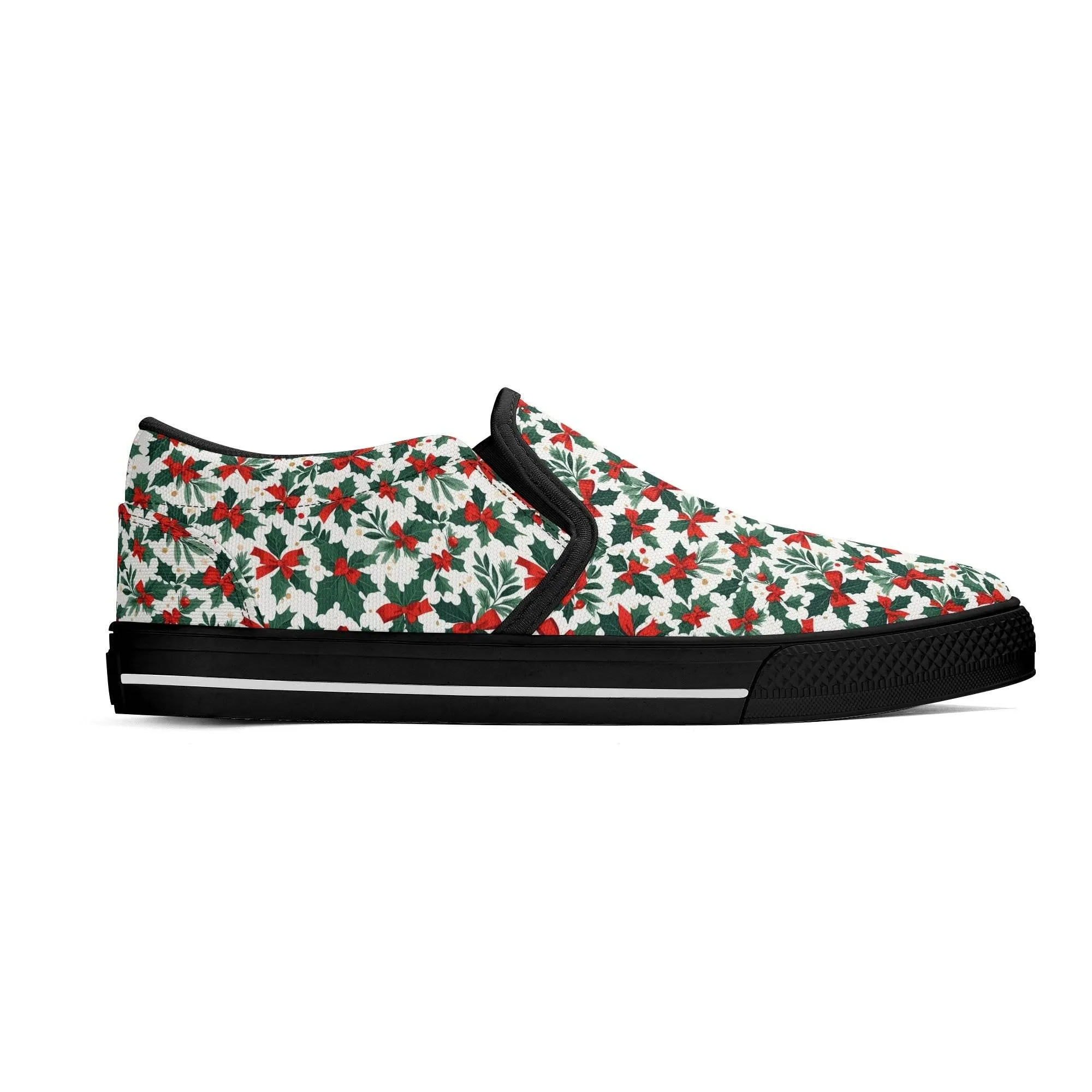 Womens Holly Bow Rubber Slip On Shoes