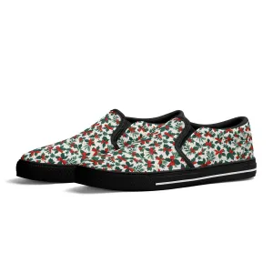Womens Holly Bow Rubber Slip On Shoes