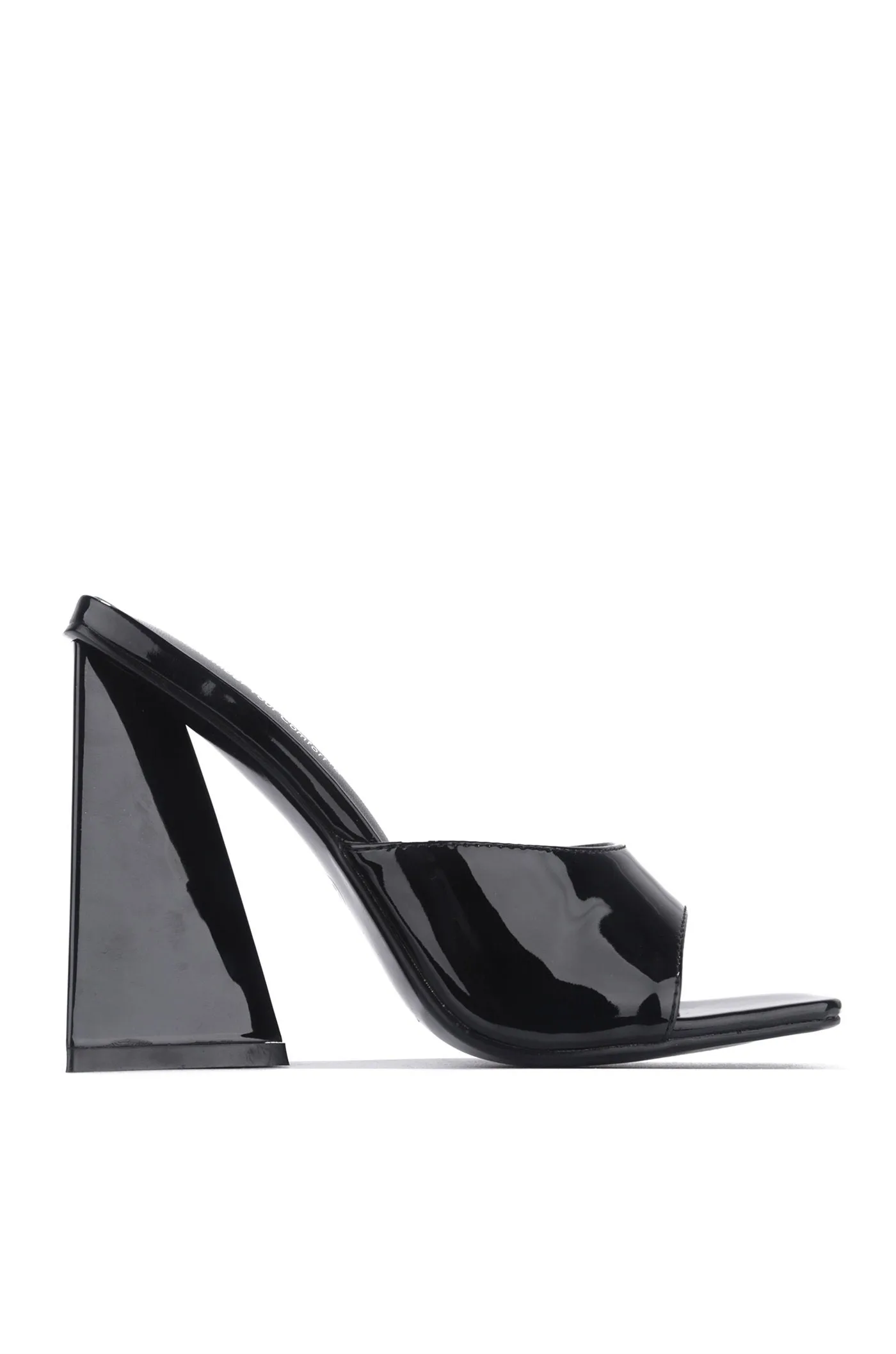 Women's Mule Sandals Chunky Block Heel Square Open Toe Heeled High Heel Mule Sandals Marty By Cape Robbin